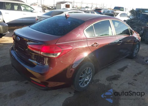 2018 Kia Forte Lx из США, поврежденный, VIN 3KPFK4A79JE187464